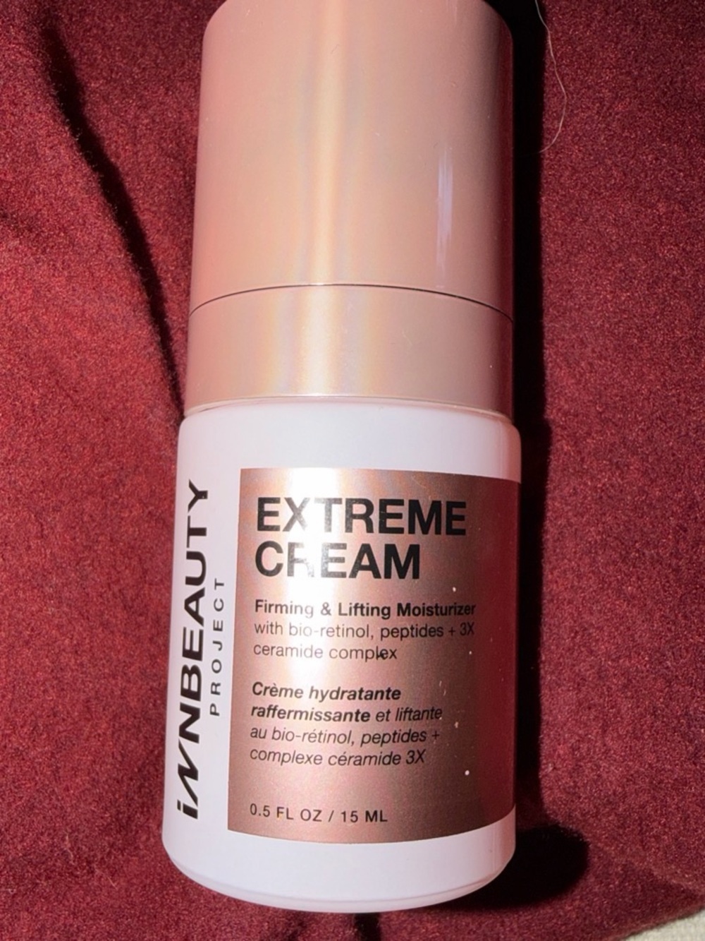 Refillable Bottle - bottle only - mini Extreme Cream